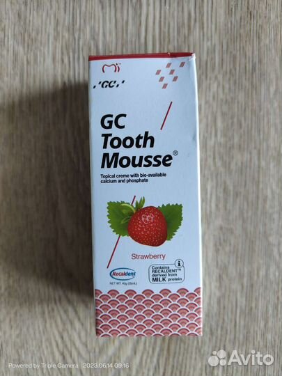 Тус мусс tooth mousse гель для зубов
