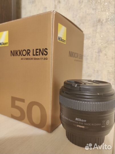 Объектив Nikon AF-S nikkor 50mm 1.8G