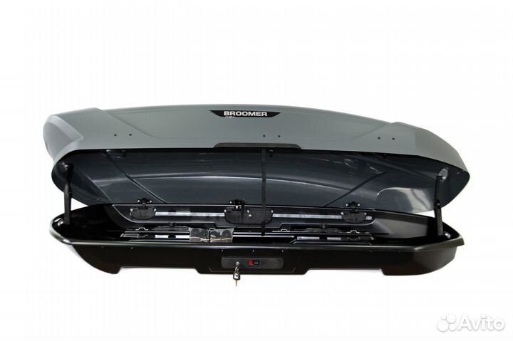 Автобокс Broomer Venture L серый матовый
