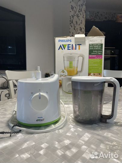 Пароварка блендер philips avent 2 в 1