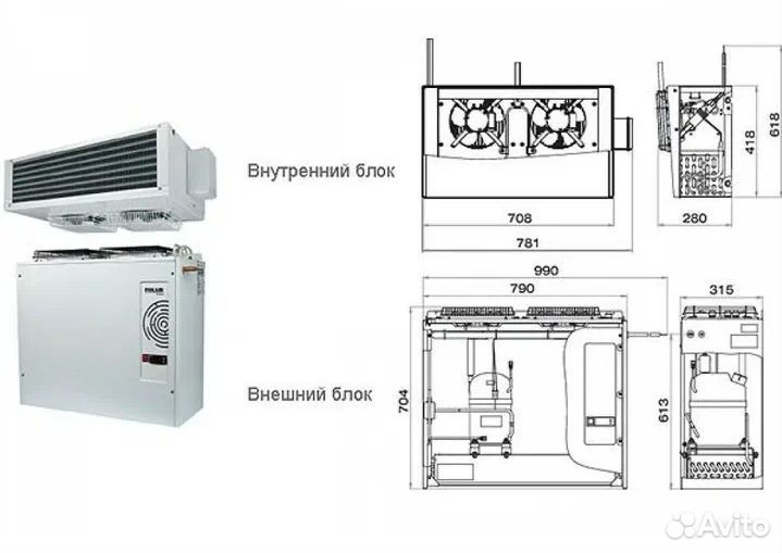 Сплит система Polair sm226s