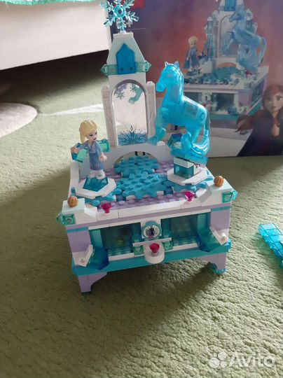 Lego шкатулка эльзы