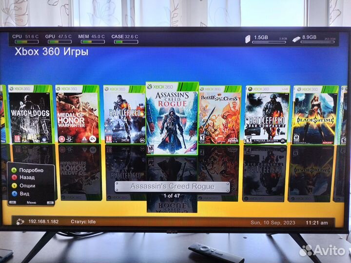 Xbox 360E 320gb 60+ игр