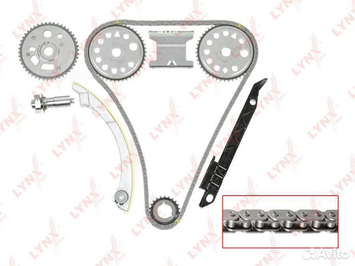 Lynxauto TK-0183 Комплект цепи грм