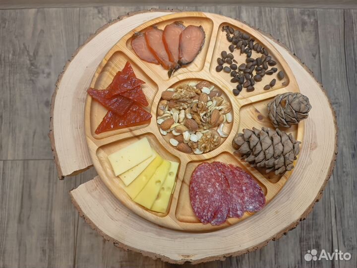 Менажница из кедра