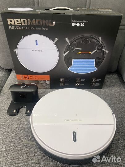 Робот пылесос redmond rv r450