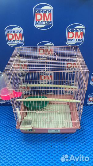 Л) Клетка для попугая