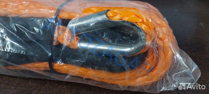 Трос кевларовый 10мм на 18м оранжевый