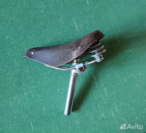 Седло велосипеда СССР, кожа