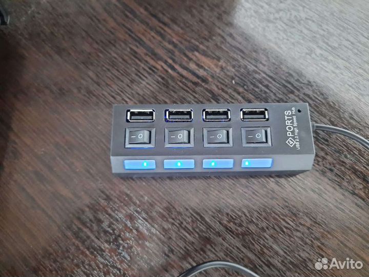 USB хаб, делитель