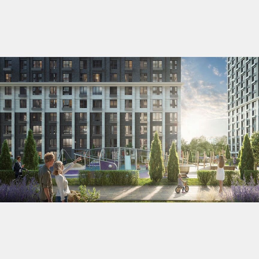 1-к. квартира, 36,1 м², 15/25 эт.