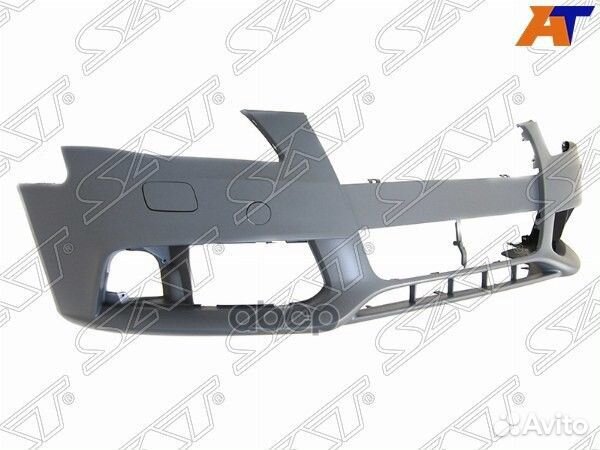 Бампер передний audi A4 07-11 п/омыватели stau