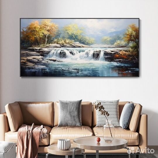 Интерьерная картина маслом на холсте Шедевр