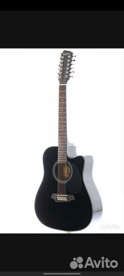 Акустическая гитара 12 струнная/состояние новой