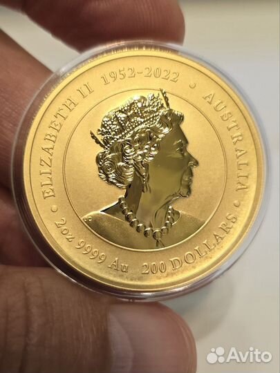 Золотая монета дракон