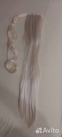 Волосы на заколках искусственные