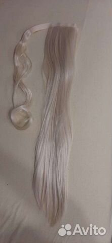 Волосы на заколках искусственные