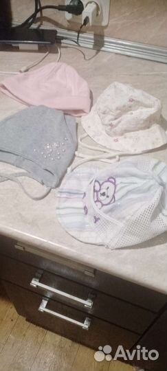 Шапочки для девочки на весну и лето