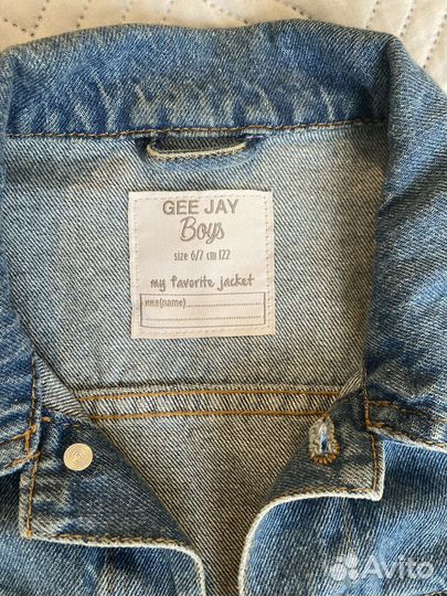 Джинсовая куртка gloria jeans