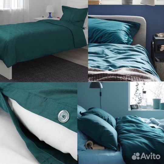 Постельное белье Икеа Наттэсмин/ Люктэсмин