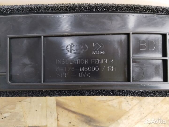 Пыльник крыла передний правый Kia Cerato 4 BD