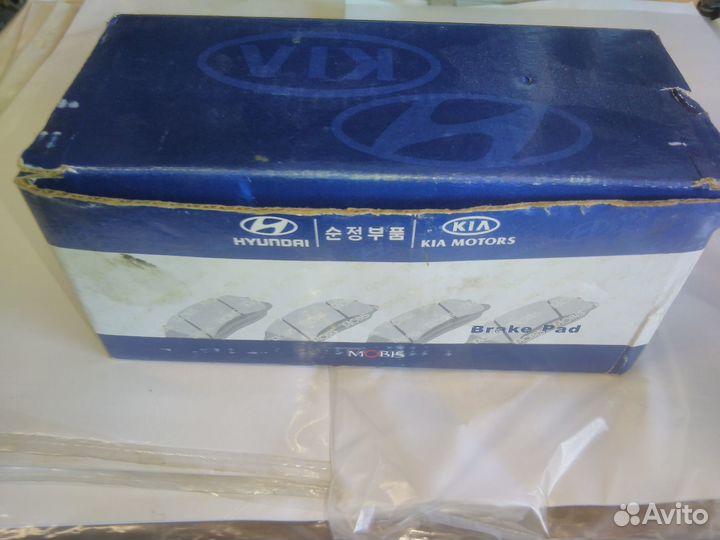 Колодки тормозные Hyundai/ Kia