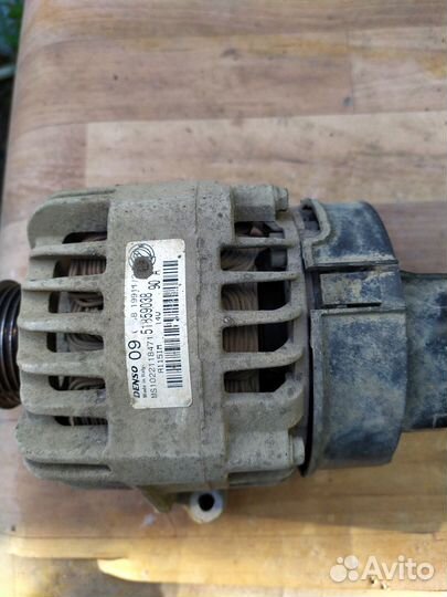 Контрактный генератор fiat doblo 1.4