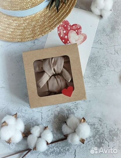 Банты на резинках 2 шт новые