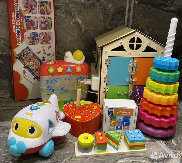 Развивающие игрушки от 1 года пакетом