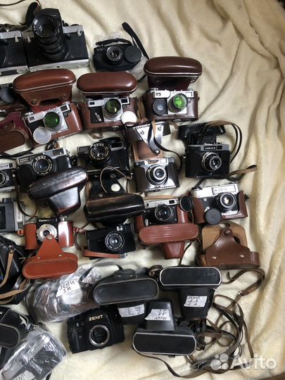 Ретро фотоаппараты СССР
