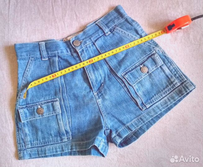 Шорты и бриджи джинсовые 140-146