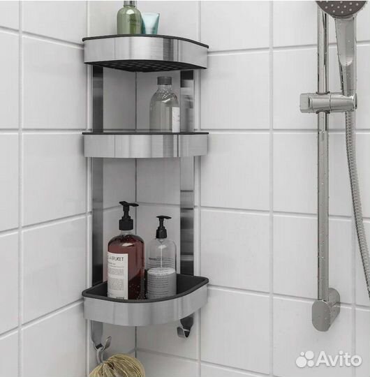 Угловая полка для ванной Brogrund