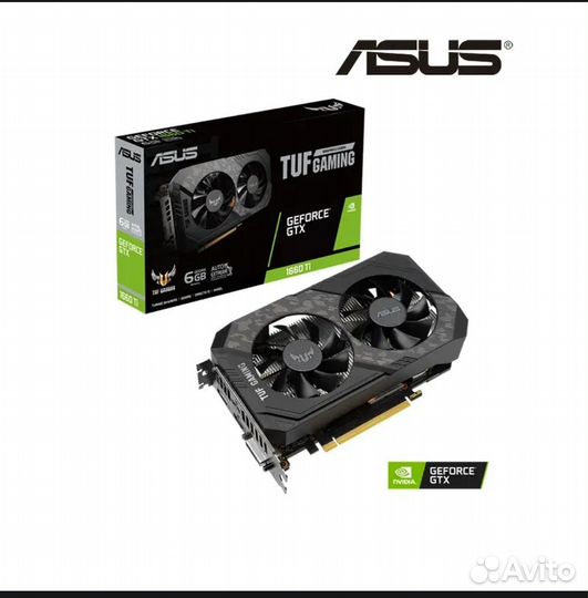 Видеокарта 1660ti Asus TUF Gaming
