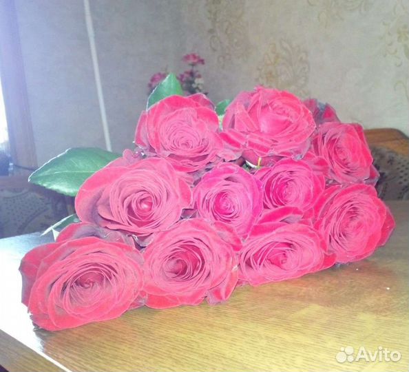 Цветы розы букет