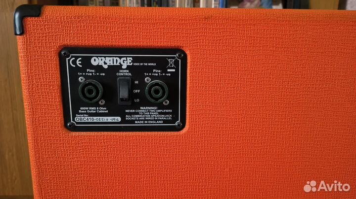 Басовый кабинет orange OBC 410