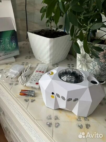 Ночник детский звездное небо и луна. Проектор