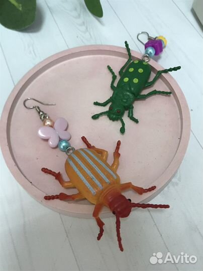 Украшения: серьги, кулоны