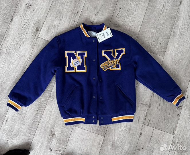 Бомбер для девочки zara 152
