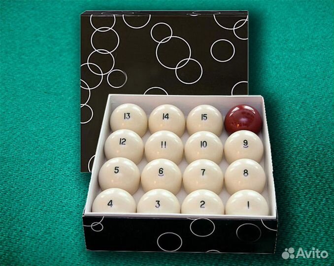 Шары для бильярда, новые
