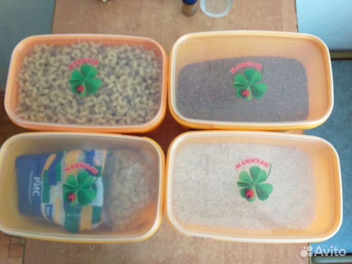 Контейнеры для хранения крупы