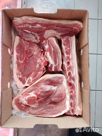 Мясо свинина на кости