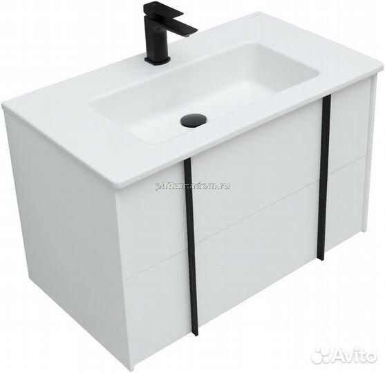 Allen Brau Reality 1.32005.WM Тумба с раковиной, белая матовая