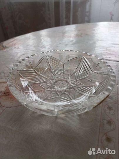 Хрустальная пепельница