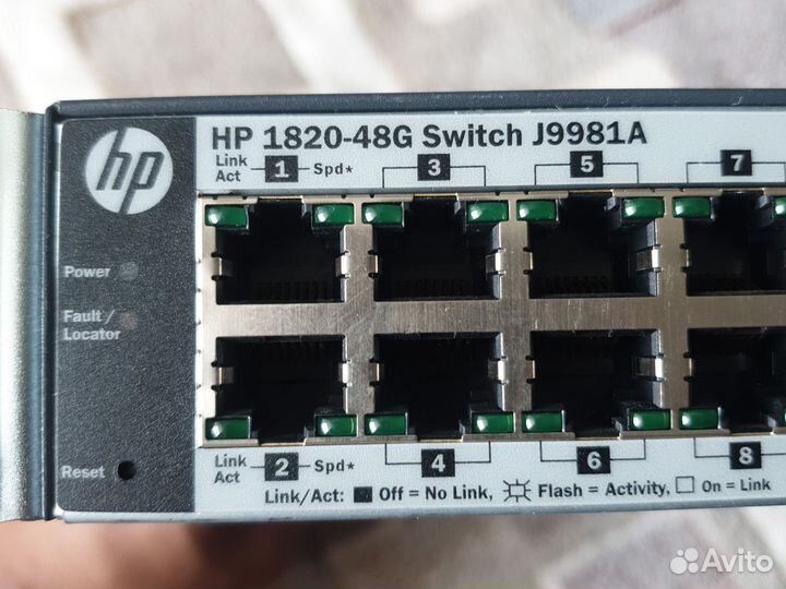 Коммутатор hp1820-48G j9981A