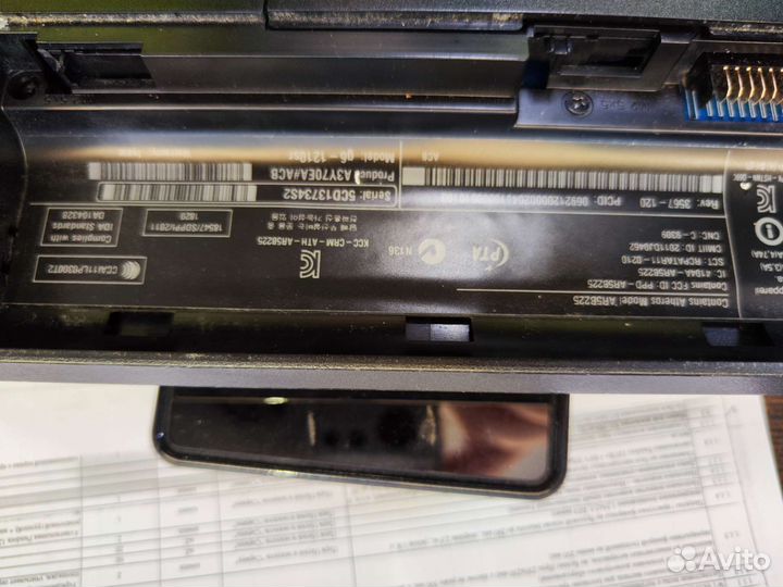 Ноутбук HP pavilion g6