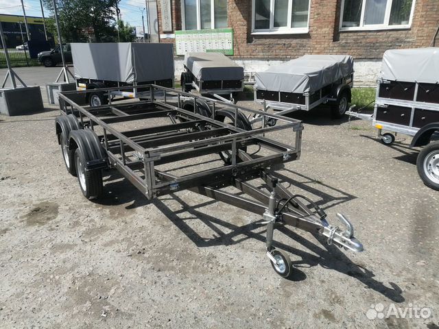 Легковой прицеп двухосный, новый, с птс