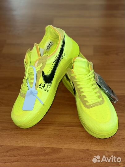 Nike air force 1 off white volt