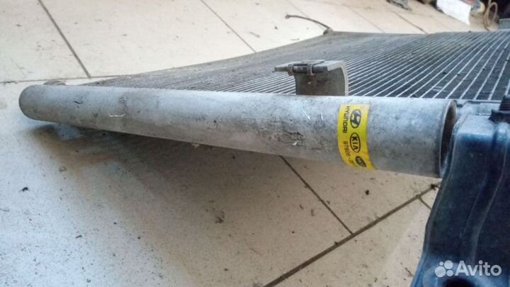 Радиатор кондиционера hyundai santa fe 2