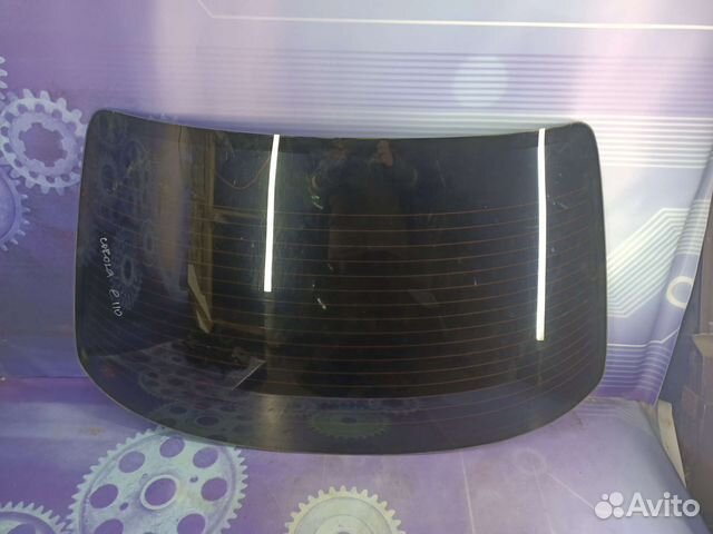 Заднее ветровое стекло Toyota Corolla E110. Седан