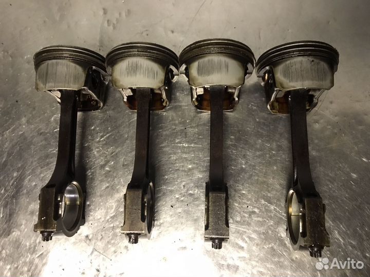 Шатун+поршень Ford 1.6 Focus 1 2 3 Fiesta Fusion C